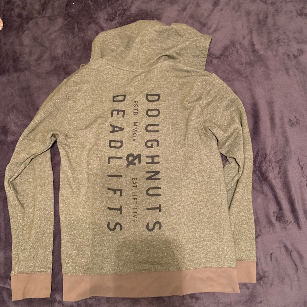 Doughnuts and deadlifts jacket